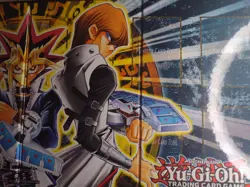 Yu-Gi-Oh Battle Mat Hard Back Double side Joey Yugi Kaiba 1996 God cards - Image 2
