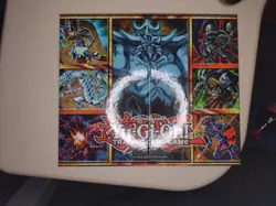 Yu-Gi-Oh Battle Mat Hard Back Double side Joey Yugi Kaiba 1996 God cards - Image 5