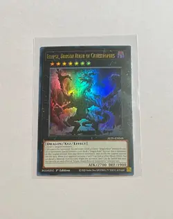 Yu-Gi-Oh! Eclipse, Dragon Ruler Of Catastrophes #ALIN-EN048 UR 1st Ed (NM) - Image 1