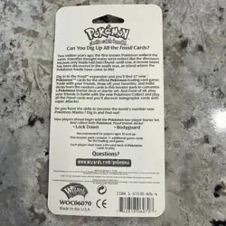 Pokemon Fossil Booster Blister Pack Lapras Artwork 1999 WOTC Factory Sealed - Image 3