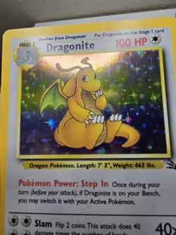 Pokemon TCG Dragonite 4/62 Fossil Holo Rare 100 HP WOTC 1999 SUPER CLEAN! - Image 5