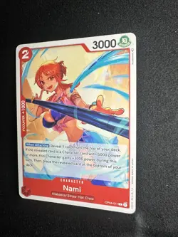Nami (big chest) OP04-011 C, 1st edition ENG, One Piece card, NIJIMAARC, tag SEC - Image 5
