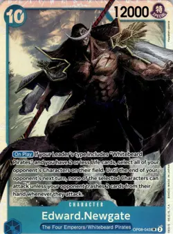One Piece Two Legends OP08-043 Foil Edward.Newgate - Image 1