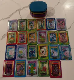 Lot Of 23 Taco Bell Digimon Metal Card Akiyoshi Hongo and Toei Animation 2000 - Image 1