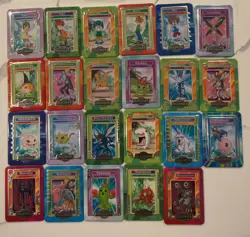 Lot Of 23 Taco Bell Digimon Metal Card Akiyoshi Hongo and Toei Animation 2000 - Image 2
