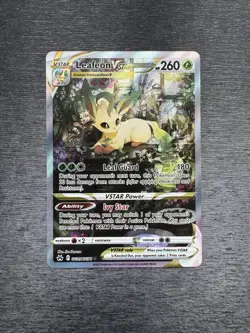Pokemon TCG Leafeon VSTAR GG35/GG70 Crown Zenith Holo Card Near Mint - Image 1