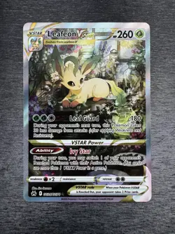 Pokemon TCG Leafeon VSTAR GG35/GG70 Crown Zenith Holo Card Near Mint - Image 2