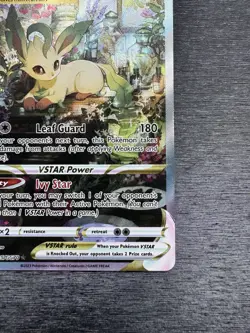 Pokemon TCG Leafeon VSTAR GG35/GG70 Crown Zenith Holo Card Near Mint - Image 5