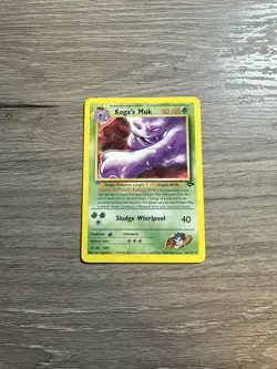 Pokemon TCG Koga's Muk 26/132 Gym Challenge Rare Non Holo Vintage Card - LP - Image 2