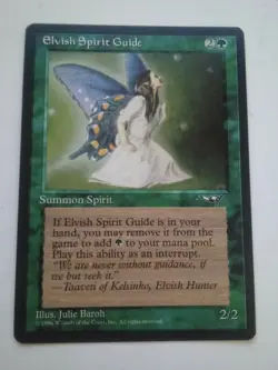 MTG Magic the Gathering English Elvish Spirit Guide 1996 Alliances NM - Image 5