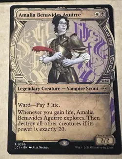 Amalia Benavides Aguirre (Showcase) the Lost Caverns of Ixalan Regular Mtg - Image 1