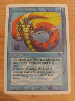 Lord of Atlantis - Revised Edition - Near Mint NM - Rare - Image 1