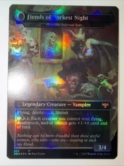 MTG 1x FOIL The Three Weird Sisters Henrika 335 Innistrad Crimson Vow x1 NM - Image 4