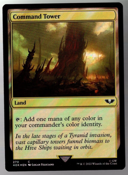 Command Tower 270 Common Surge Foil Warhammer 40K MTG NM - Image 1