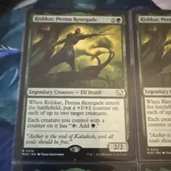 x1 Rishkar, Peema Renegade R MTG M/NM, English - Image 2