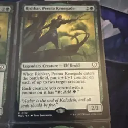 x1 Rishkar, Peema Renegade R MTG M/NM, English - Image 3