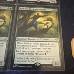 x1 Rishkar, Peema Renegade R MTG M/NM, English - Image 4