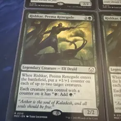 x1 Rishkar, Peema Renegade R MTG M/NM, English - Image 5