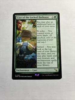 Case of the Locked Hothouse - Murders at Karlov Manor MTG Plus Bonus Rare!!! - Image 1
