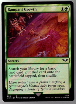 Rampant Growth 220 Common Surge Foil Warhammer 40K MTG NM - Image 1