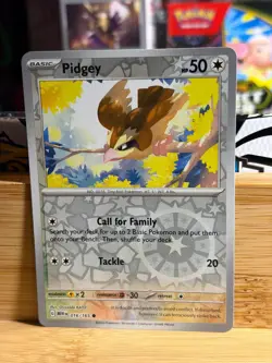 PIDGEY 016/165 151 C Reverse Holo Pokemon TCG NM - Image 1