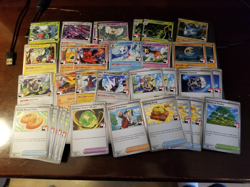 MINT lot 63 each pokemon TCG Stamped Prize Pack Cards w/HOLOS Series 8+ - Image 1
