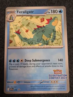 Feraligatr 213 SV Scarlet & Violet Promo Cards - Promo Near Mint - Image 1