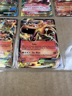 2014-2016 Pokemon TCG Charizard EX & Mega Charizard EX Foil Promo Lot 8 Cards - Image 3