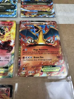 2014-2016 Pokemon TCG Charizard EX & Mega Charizard EX Foil Promo Lot 8 Cards - Image 5