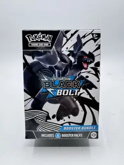 Pokemon TCG Scarlet Violet Black Bolt Booster Bundle [Brand New, Sealed] - Image 1