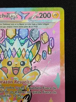 Pokemon TCG Pikachu EX Spanish 277/217 Ascended Heroes SIR NM SPANISH - Image 5