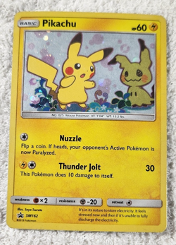 Pikachu SM162 Sm Holo - Pokemon TCG - Image 1