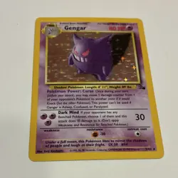 Pokemon TCG Gengar Stormfront Rare Regular 5/62 110 HP PLEASE READ DESCRIPTION - Image 1