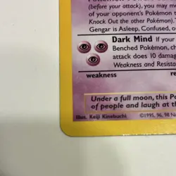 Pokemon TCG Gengar Stormfront Rare Regular 5/62 110 HP PLEASE READ DESCRIPTION - Image 2