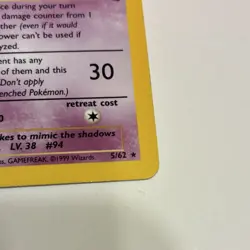 Pokemon TCG Gengar Stormfront Rare Regular 5/62 110 HP PLEASE READ DESCRIPTION - Image 4