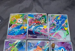 Pokemon First Partner Illustration Collection Lot Turtwig Chimchar Piplup Rowlet - Image 3