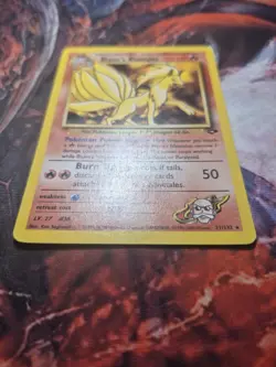 Pokemon Blaine's Ninetales Gym Challenge Non Holo Rare Regular 21/132 MP - Image 3