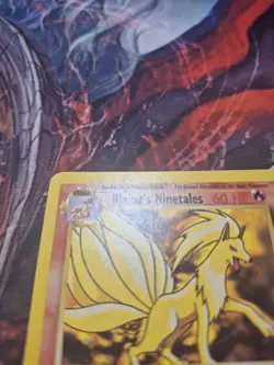 Pokemon Blaine's Ninetales Gym Challenge Non Holo Rare Regular 21/132 MP - Image 5