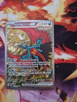 Pokemon TCG Roaring Moon EX Prismatic Evolutions 162/131 Single Near Mint - Image 1