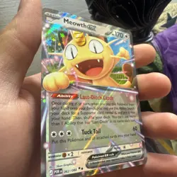 Pokemon TCG Meowth EX Perfect Order 062/088 English NM - Image 4