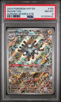 Magneton 159 PSA 8 Pokemon Svp En-Sv Black Star Promo - Image 1