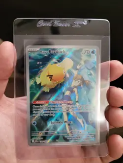 Pokemon Misty's Psyduck Sv10 Destined Rivals Illustration Rare Holo 193/182 💥💥 - Image 4