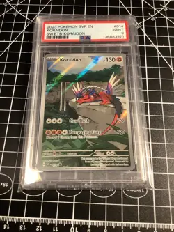 Koraidon #014 PSA 9 - 2023 Pokemon SV Promos Base ETB - Image 1