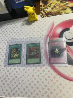 Yu-Gi-Oh! TCG 1st Edition Graceful Charity, Toon World, Shadow Spell Konami Lot - Image 1