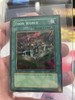 Yu-Gi-Oh! TCG 1st Edition Graceful Charity, Toon World, Shadow Spell Konami Lot - Image 4