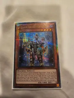 YUGIOH Girsu, the Orcust Mekk-Knight (Secret Rare) RA03-EN026 Quarter Century... - Image 1