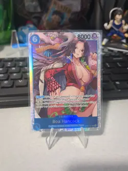 Boa Hancock OP07-051 - One Piece TCG English - SR Super Rare Foil NM Near-Mint - Image 1