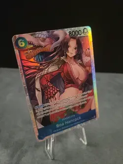 Boa Hancock SR Foil OP07-051 One Piece Trading Card Game English NM - Image 1