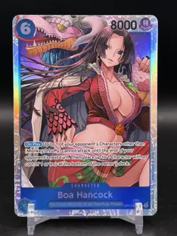Boa Hancock OP07-051 One Piece TCG English SR Super Rare Foil NM - Image 1