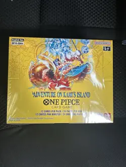 One Piece TCG OP15-Adventure on Kami's Island Pre-Release Booster Box New/Sealed - Image 1